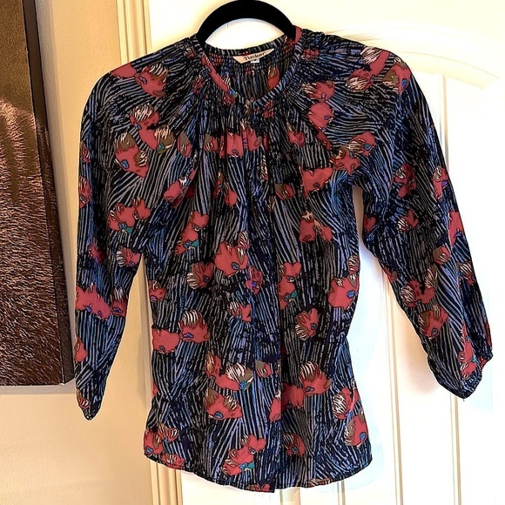 Tucker trendy Balloon Sleeve Blouse